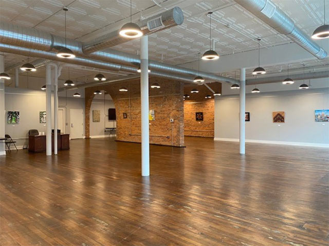 The Hive Art Gallery interior