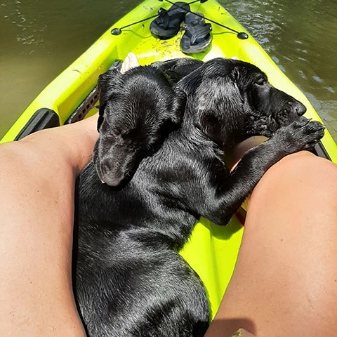 Kayaking with Friends!