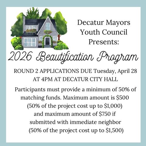 Beautification Round 2! 